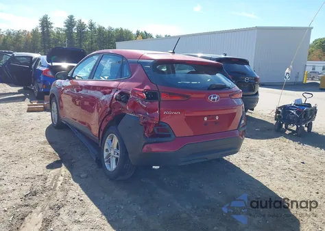2018 Hyundai Kona Se z USA, uszkodzony, nr VIN KM8K1CAA7JU095919